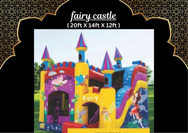Fairy Castle bouncy amusement