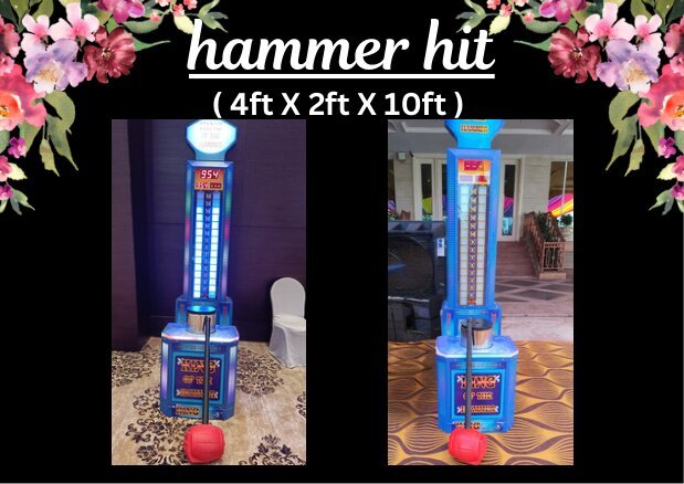Hammer Hit bouncy amusement