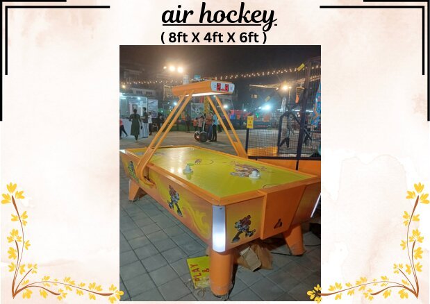 Air Hockey bouncy amusement