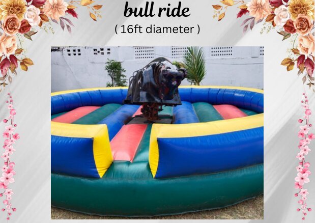 Bull Ride bouncy amusement
