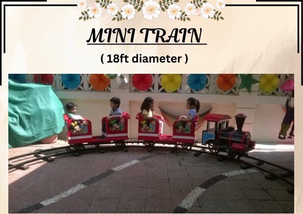 Mini Train bouncy amusement