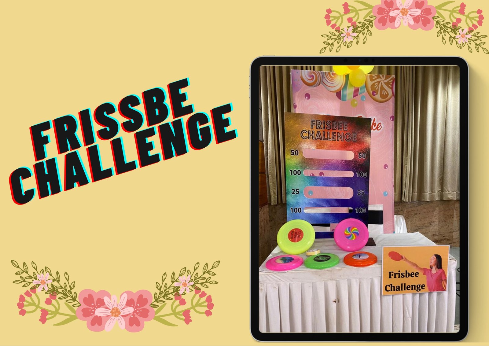Frisbee Challenge kids game