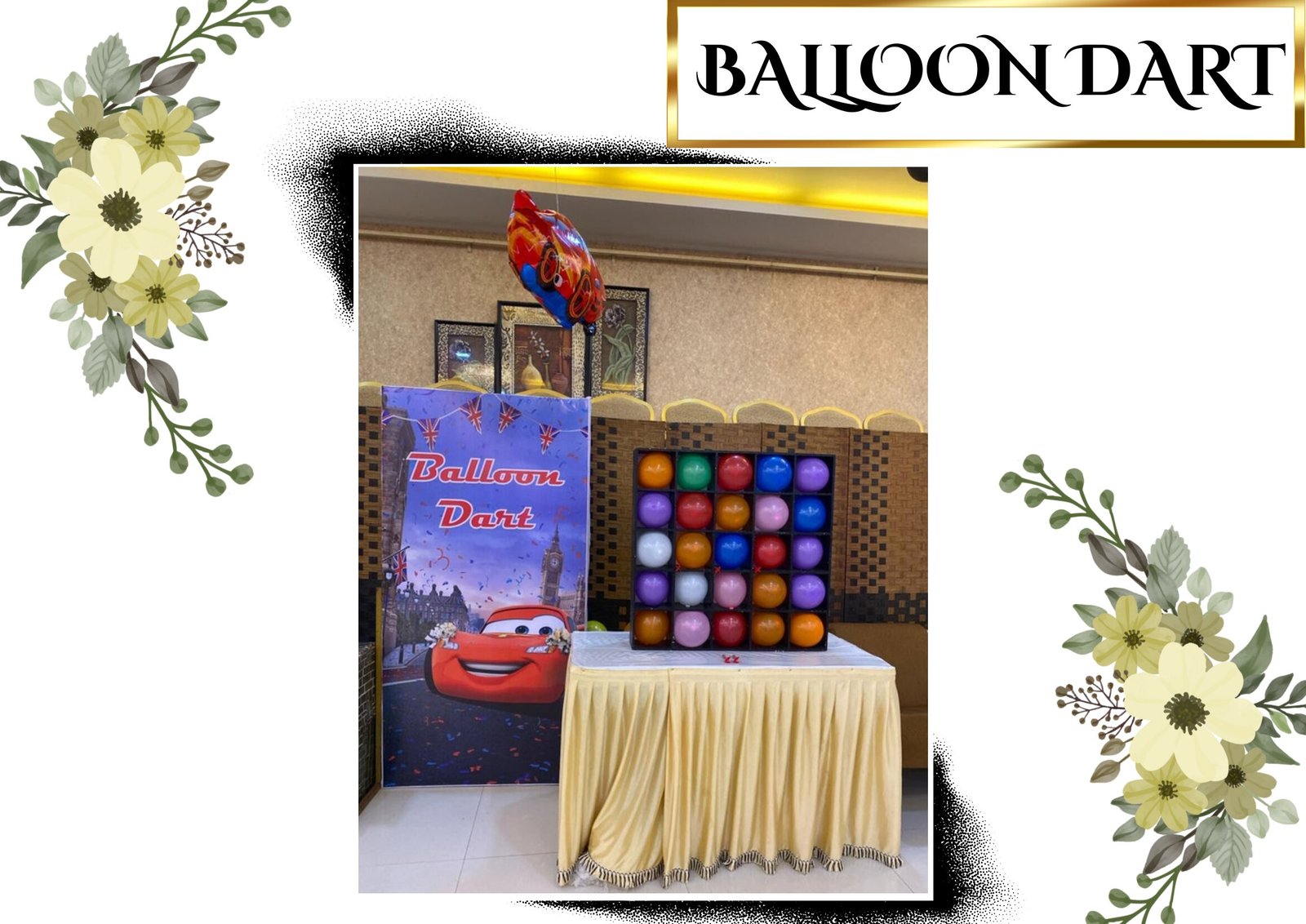 Balloon Dart kids game