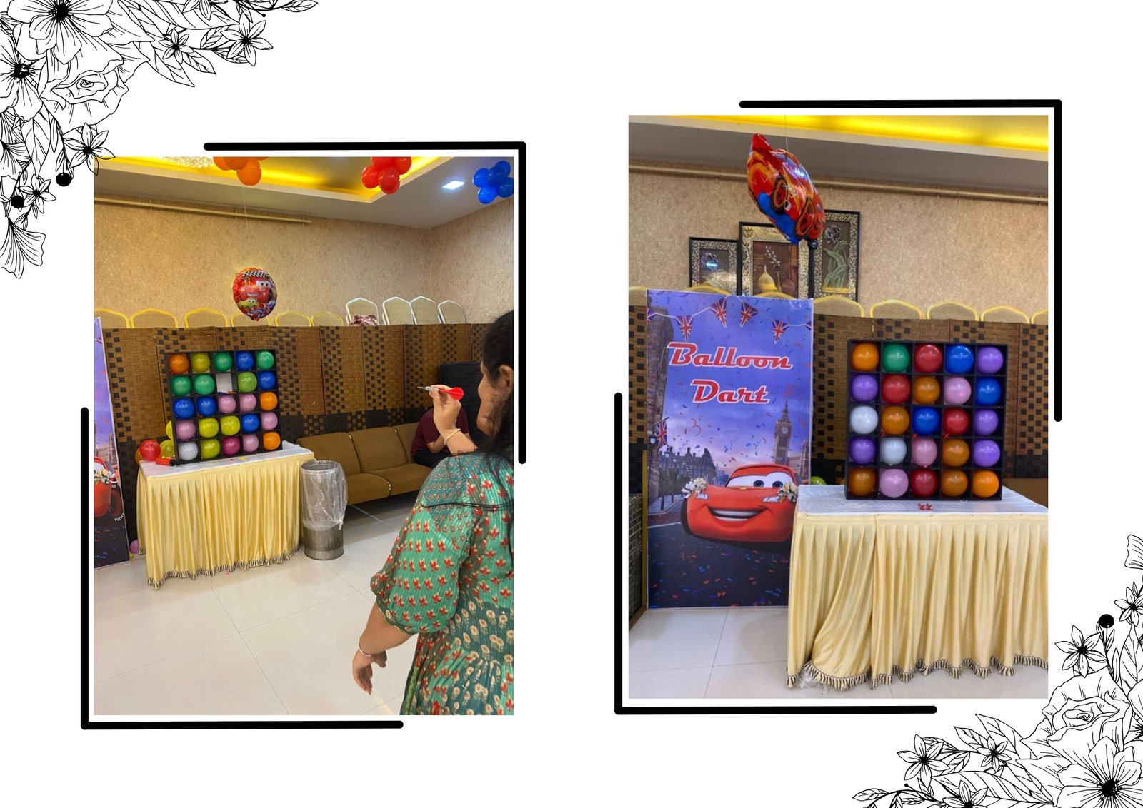 Balloon Dart kids game