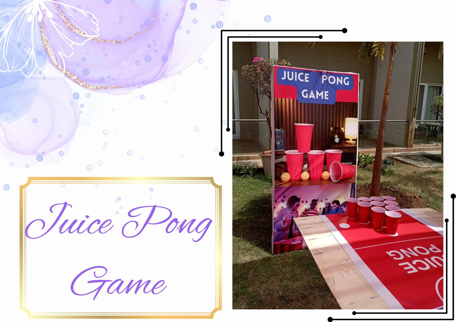 Juice Pong Game kids game