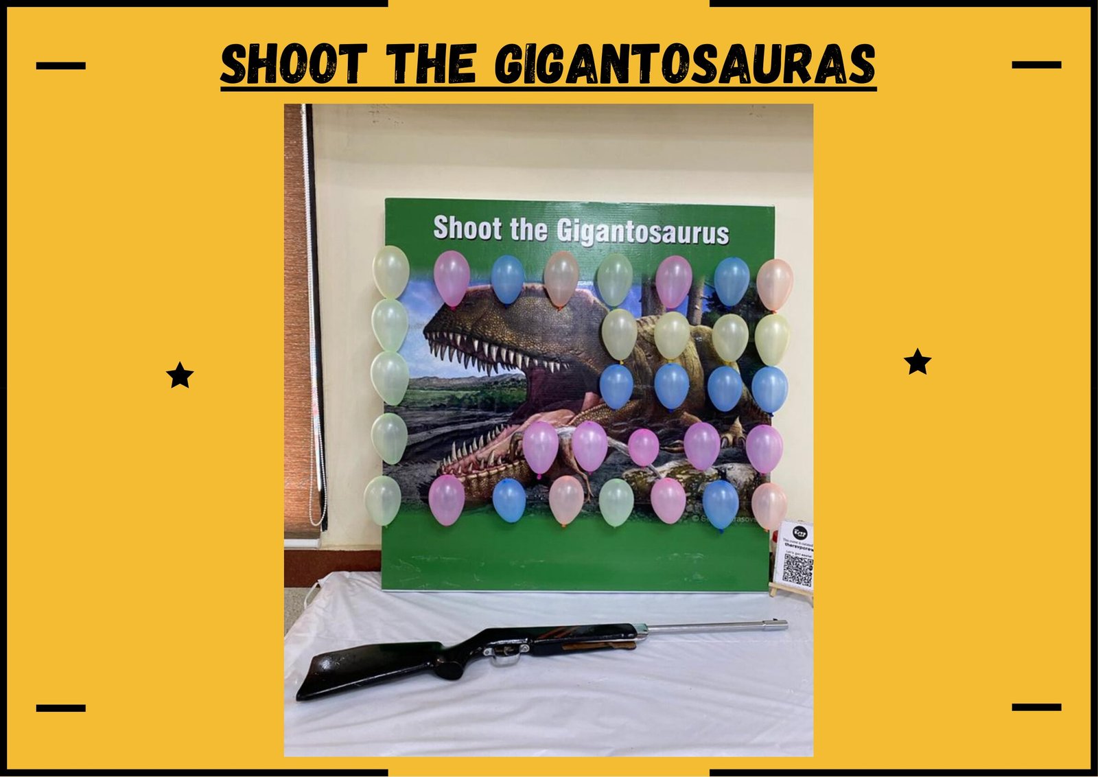 Shoot The Gigantosaurus kids game