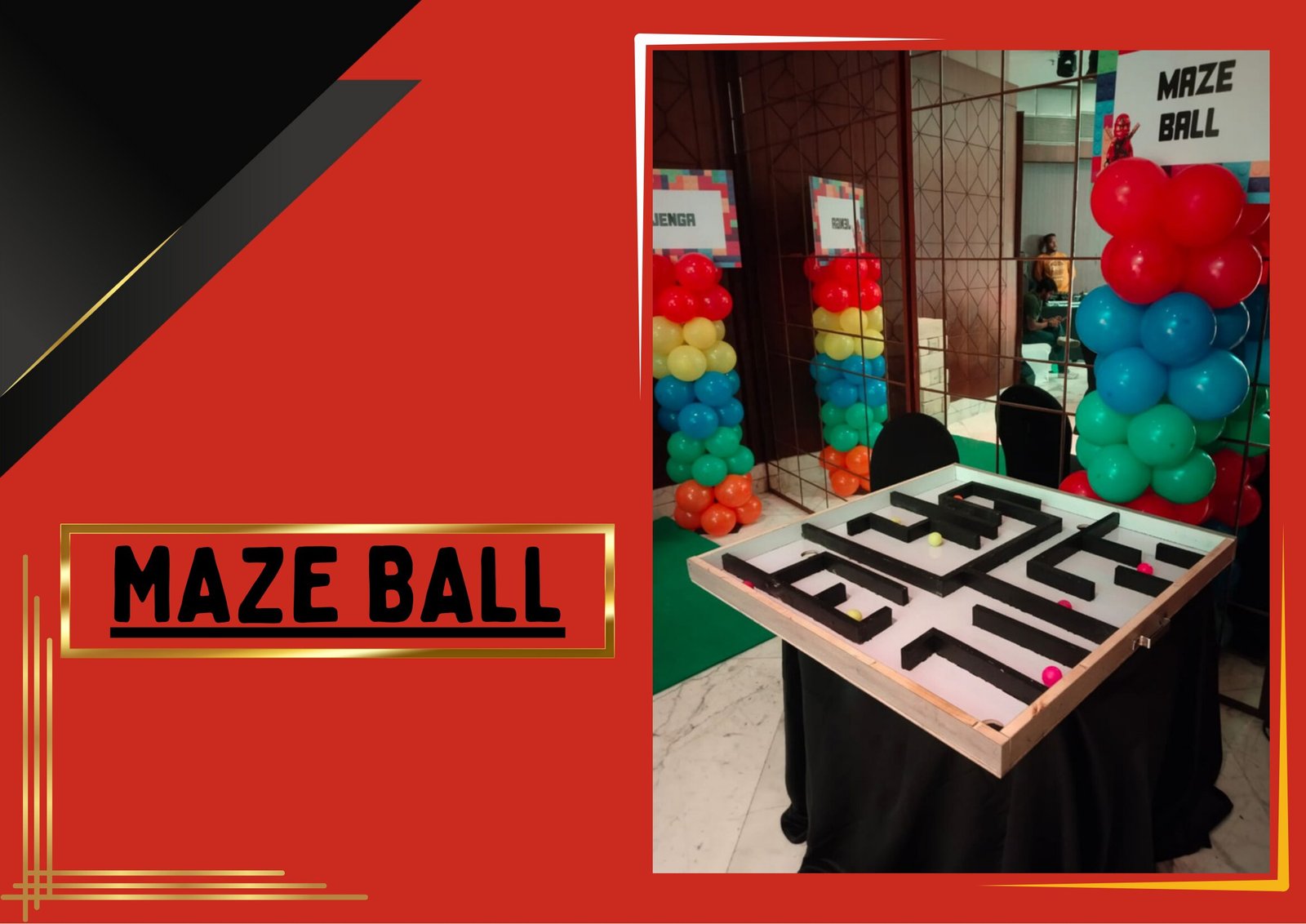 Maze Ball kids game
