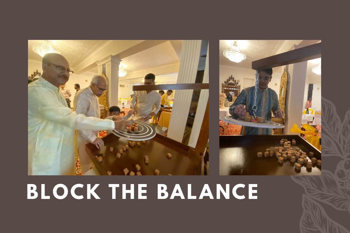Block The Balance wooden board game