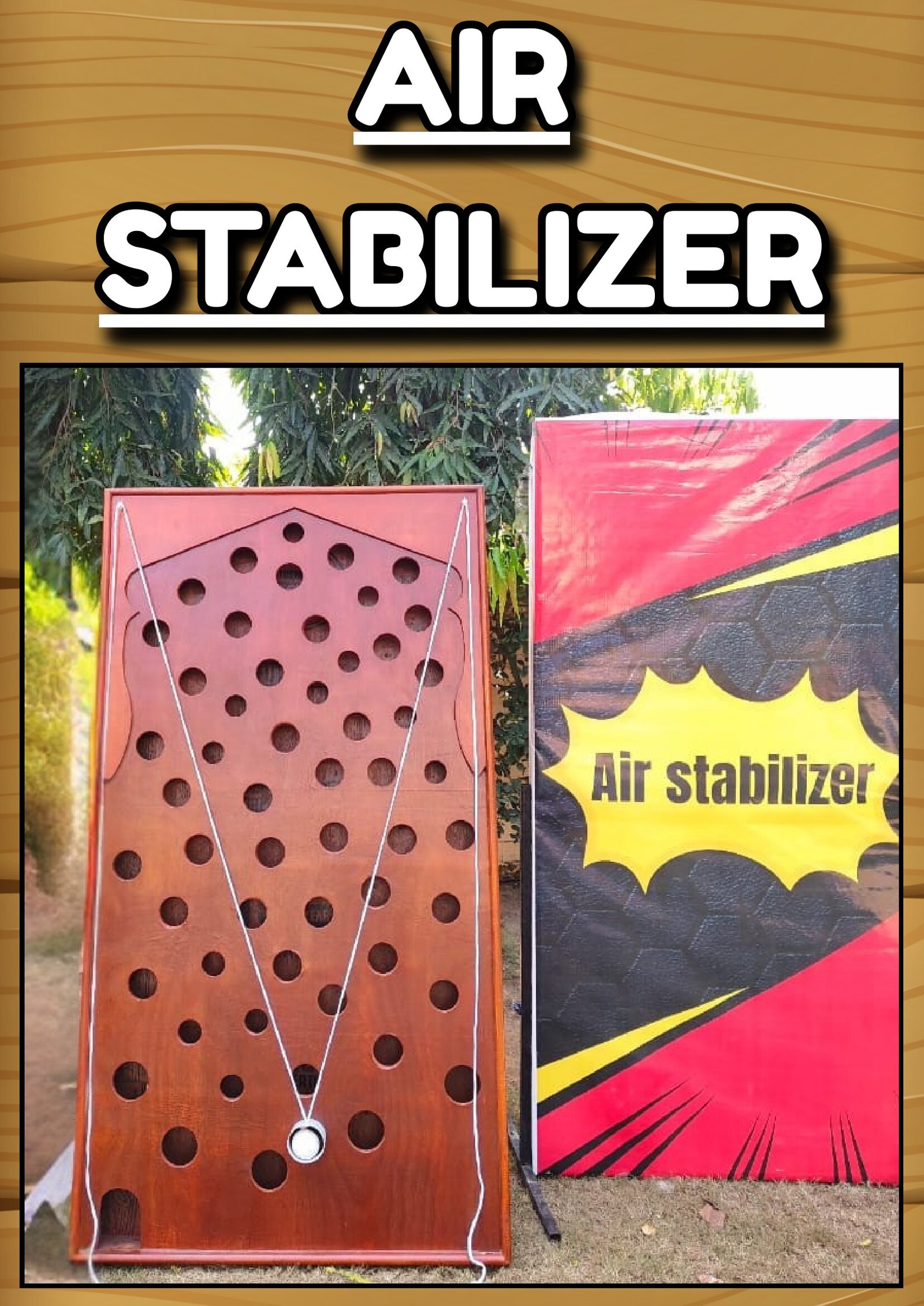 Air Stabilizer Game wooden board game on rent Mumbai Ahmedabad Gujarat