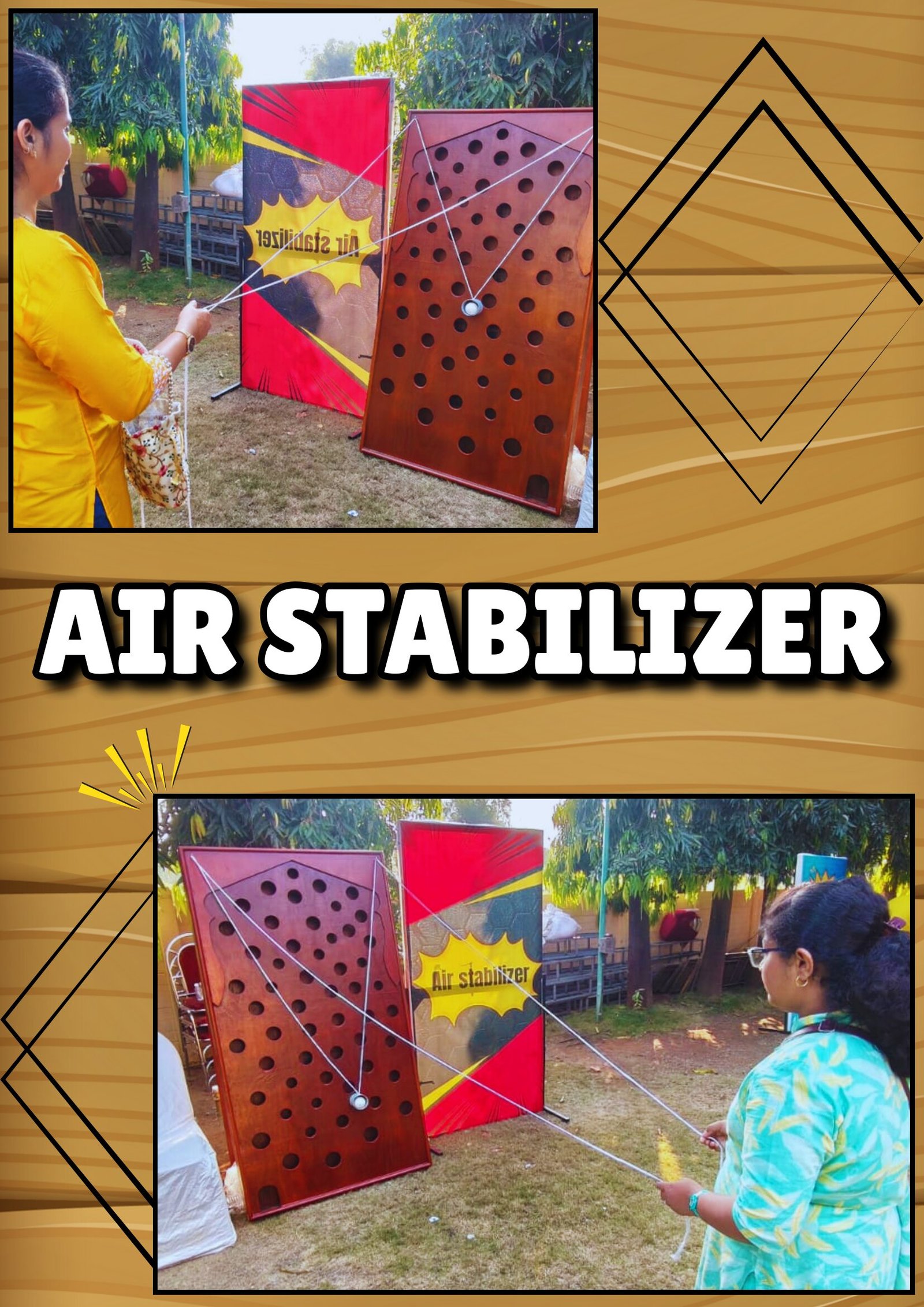 Air Stabilizer Outdoor Event on rent