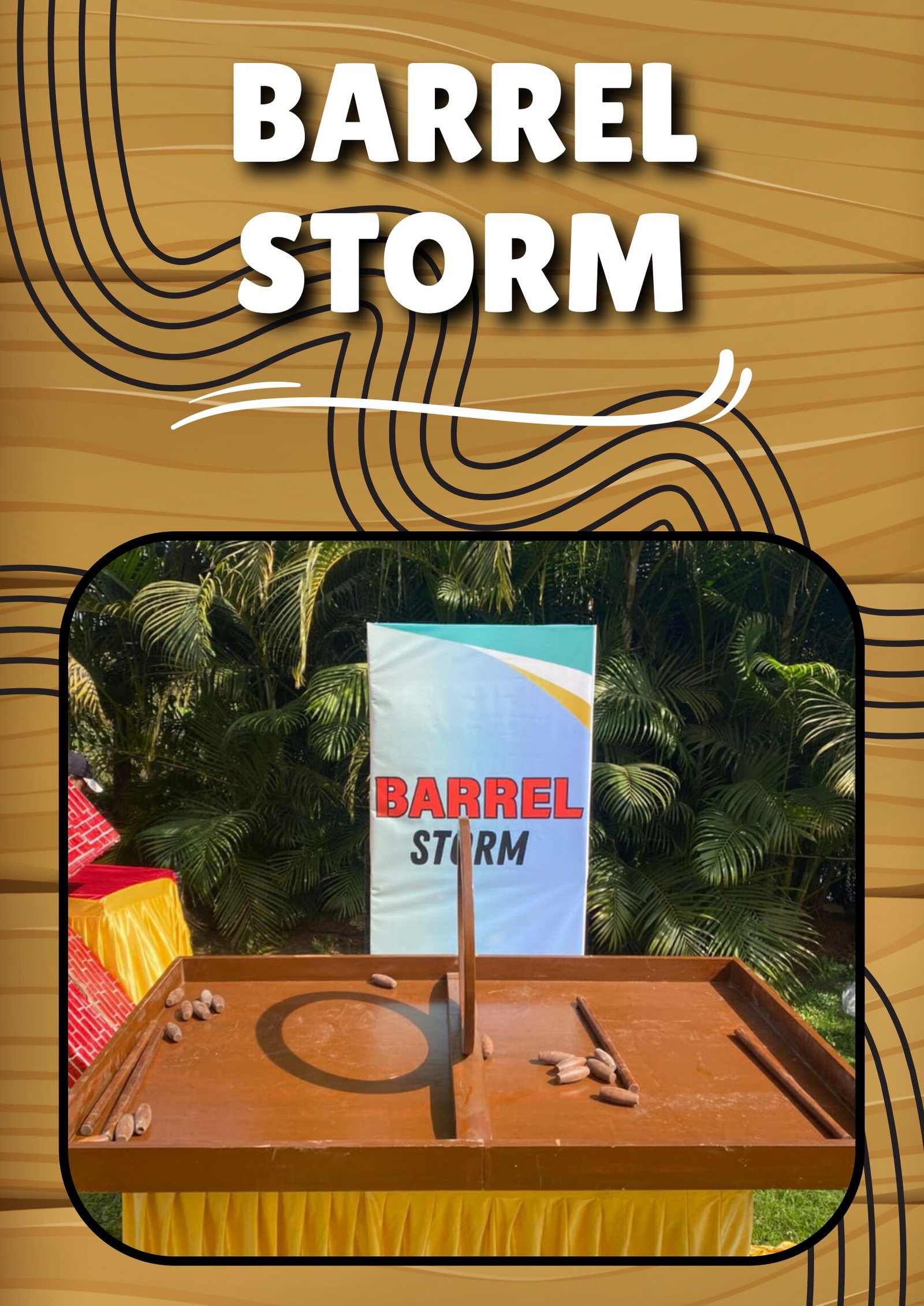 Barrel Storm Game on rent